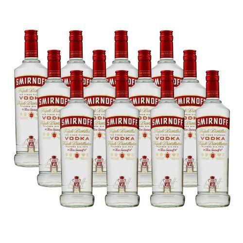 Vodka 998ml Caixa com 12 unidades Smirnoff - Vodka - Magazine Luiza